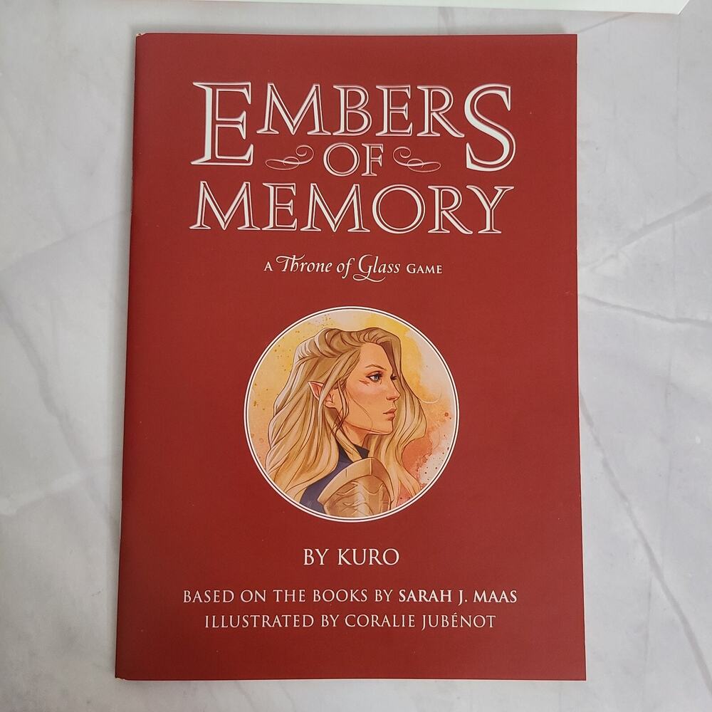 Throne of Glass Game Embers Of Memory Kuro Sarah J Maas Card Game - Picture 3 of 11